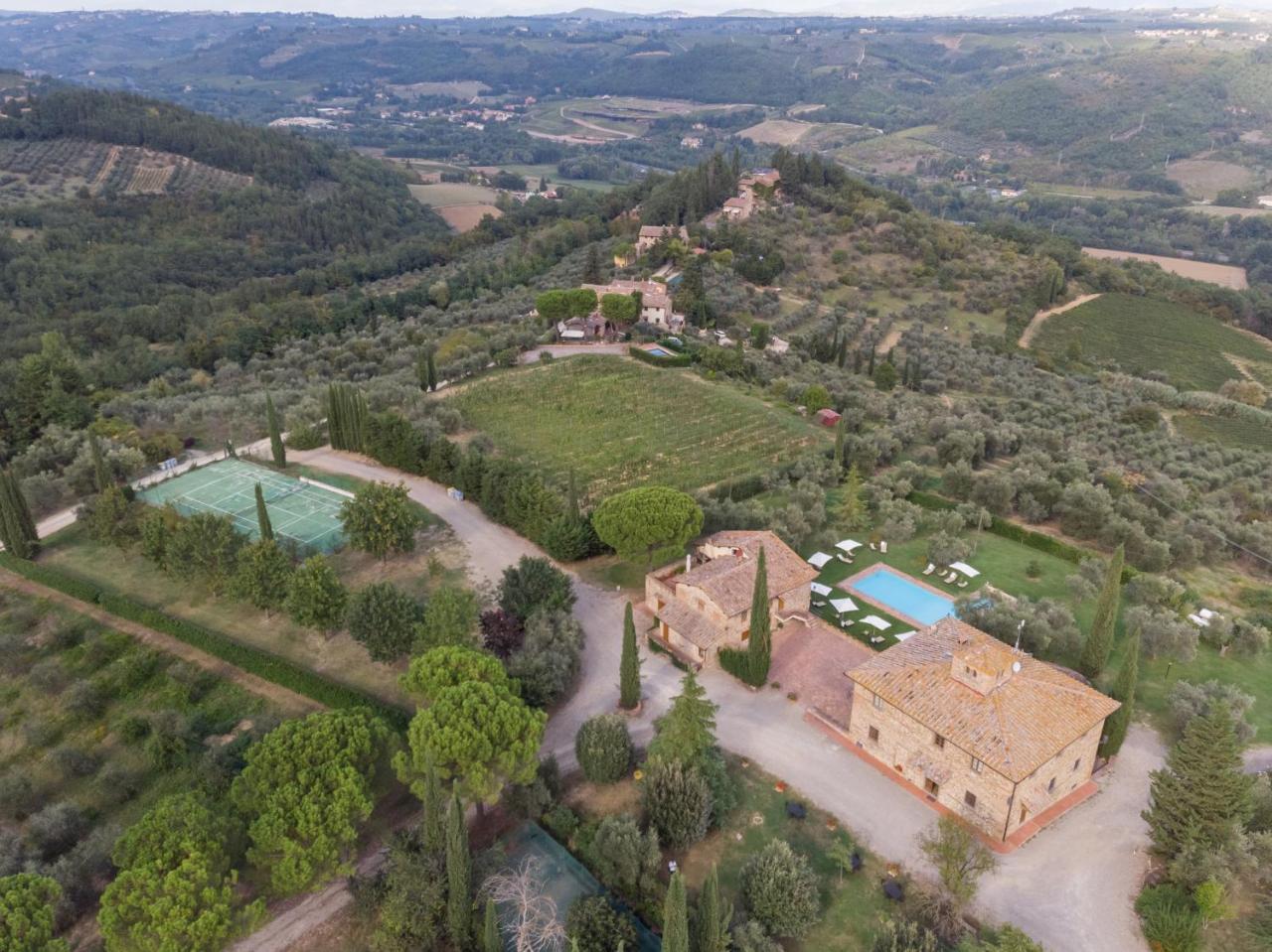 Fattoria Querceto Pensionat Tavarnelle Val di Pesa Exteriör bild