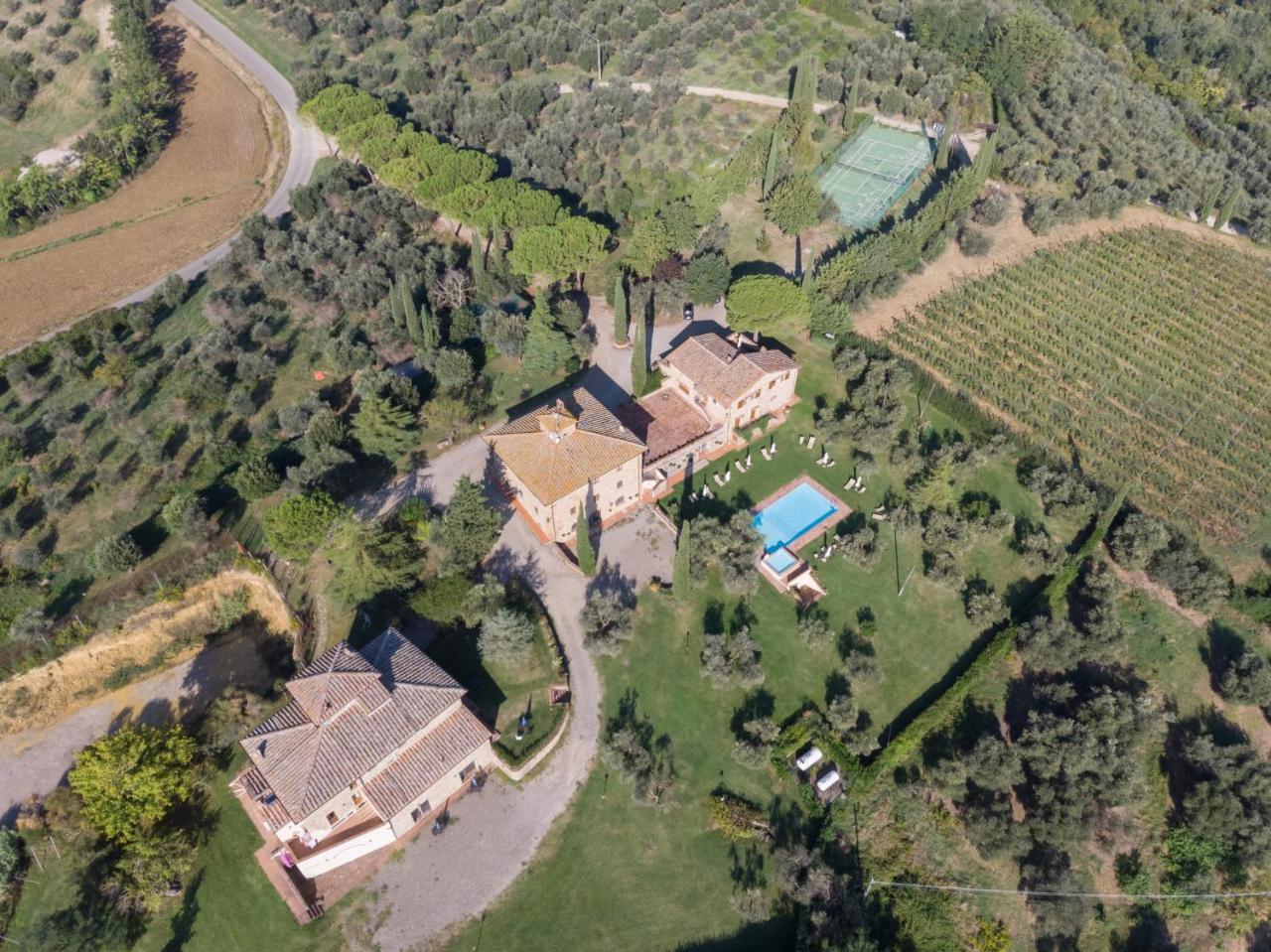 Fattoria Querceto Pensionat Tavarnelle Val di Pesa Exteriör bild